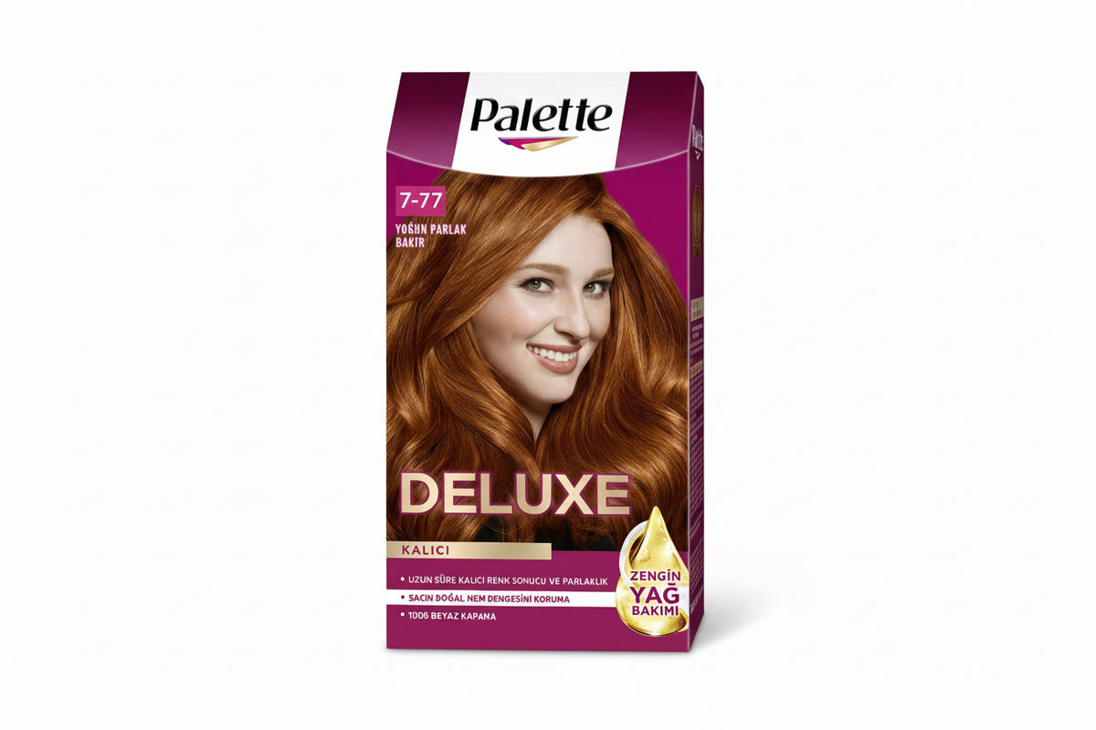 Palette Deluxe 7-77 Yoğun Parlak Bakır - Batman Sanal Market