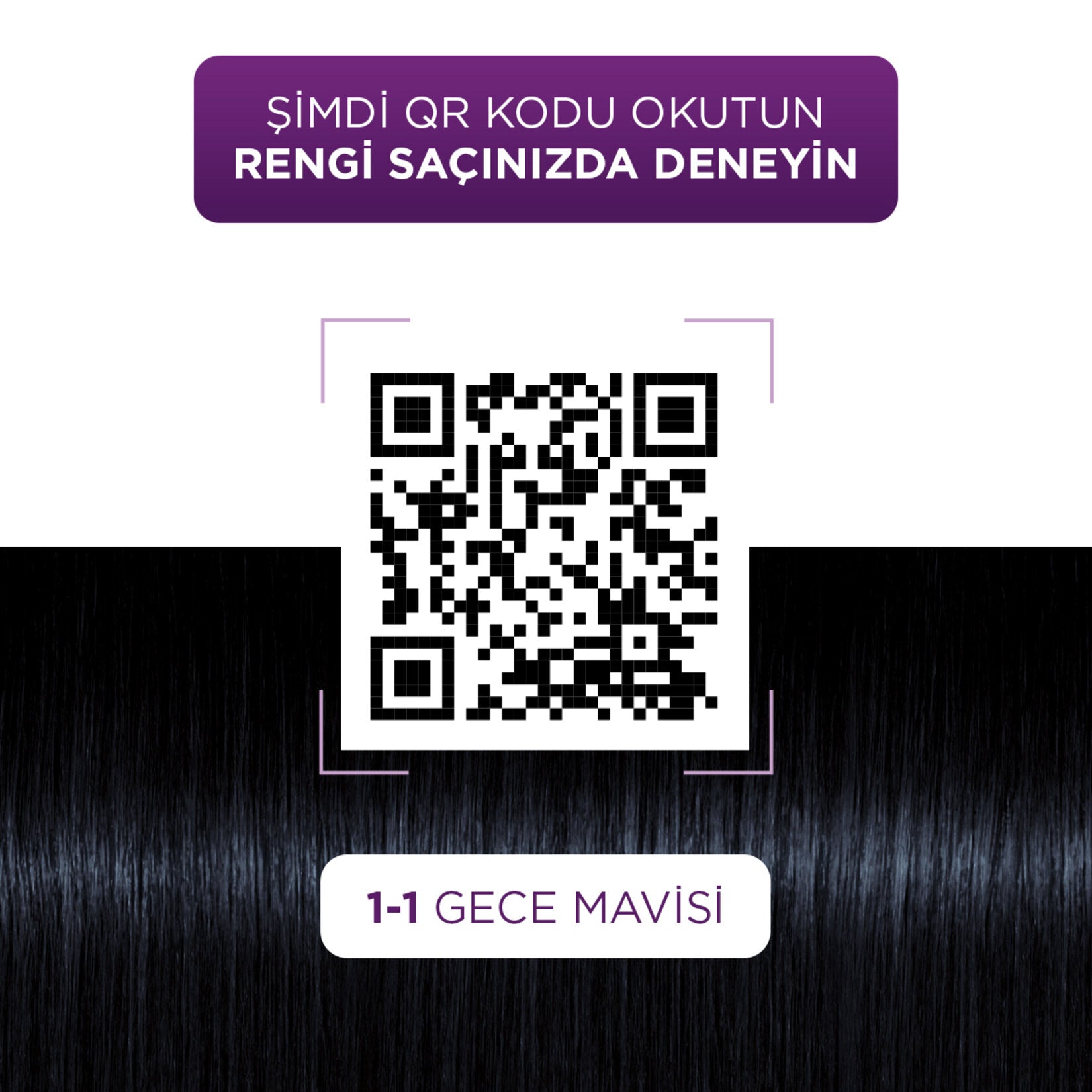 PALETTE Doğal Renkler Gece Mavisi 1-1 - Batman Sanal Market