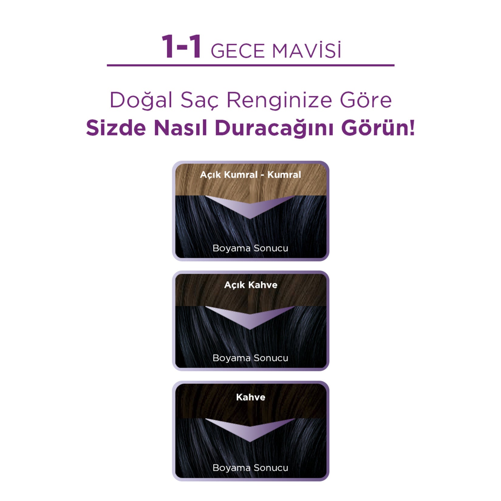 PALETTE Doğal Renkler Gece Mavisi 1-1 - Batman Sanal Market