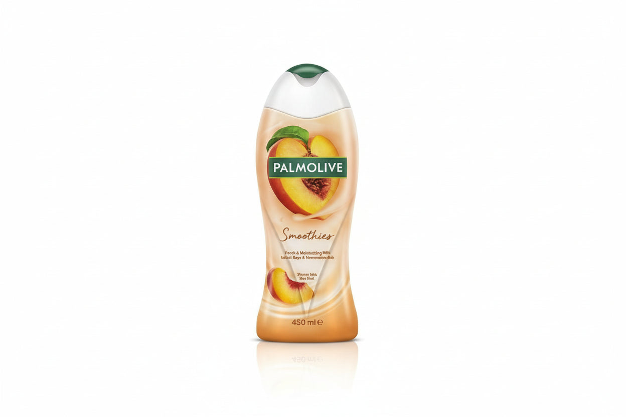 Palmolive Duş Jeli Smoothie Şeftali Suyu ve Nemlendirici Süt 450 ml - Batman Sanal Market