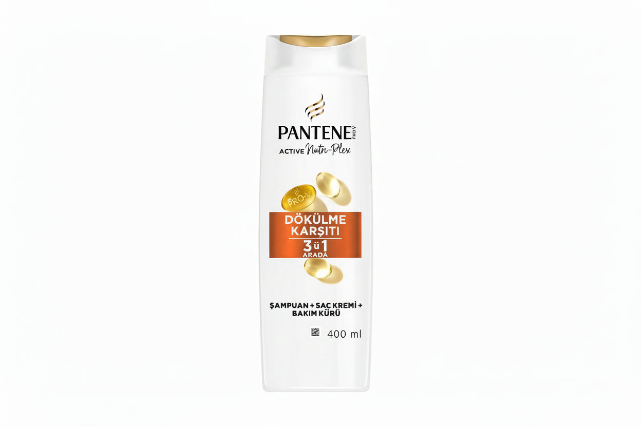 Pantene Şampuan Dökülme Karşıtı 3'ü 1 Arada 400 ml - Batman Sanal Market
