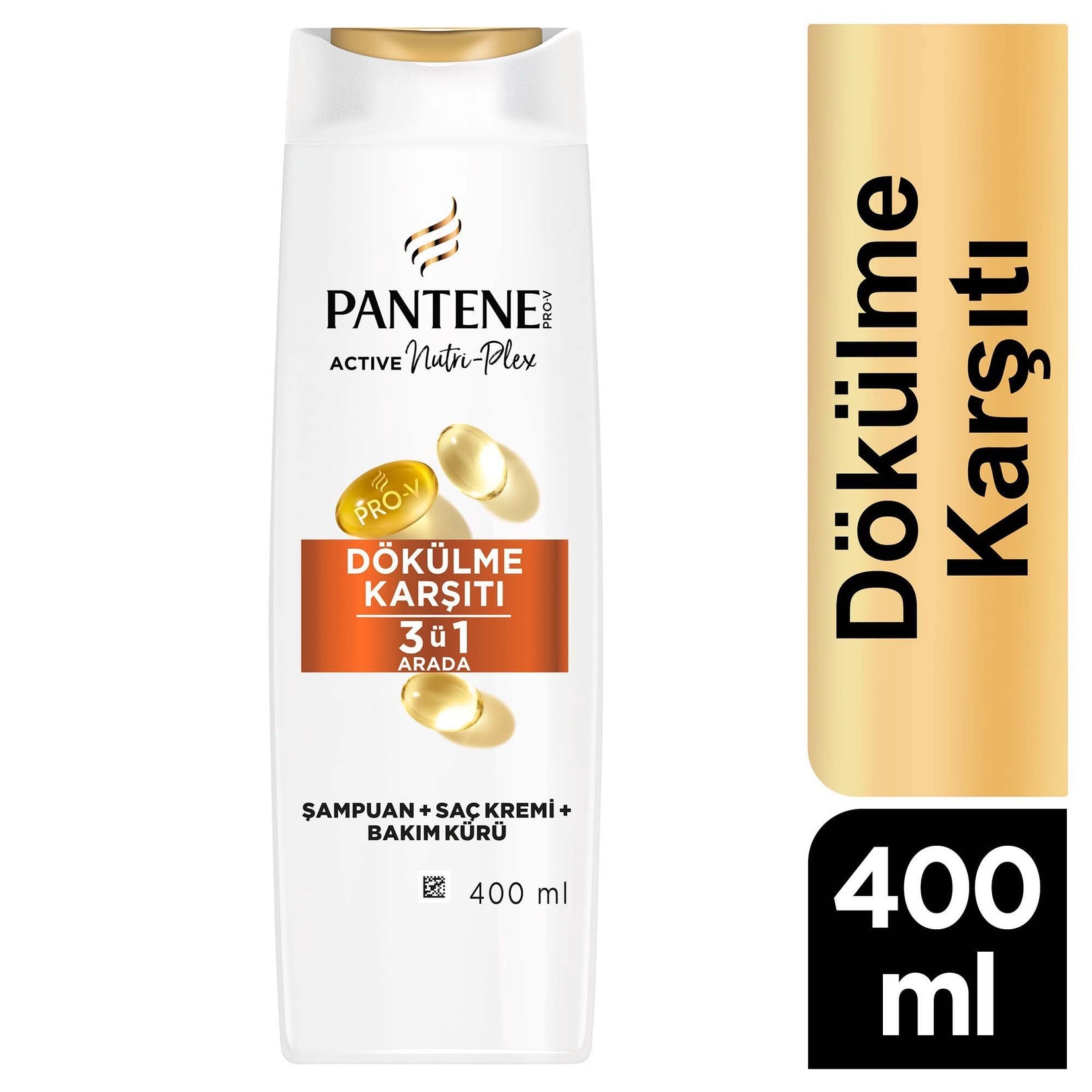 Pantene Şampuan Dökülme Karşıtı 3'ü 1 Arada 400 ml - Batman Sanal Market