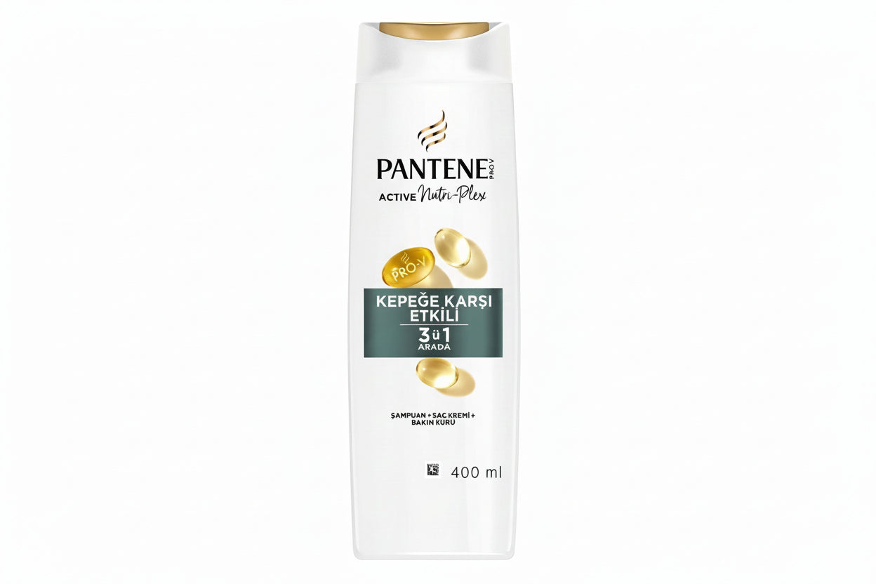 Pantene Şampuan Kepek Karşıtı 3'ü 1 Arada 400 ml - Batman Sanal Market