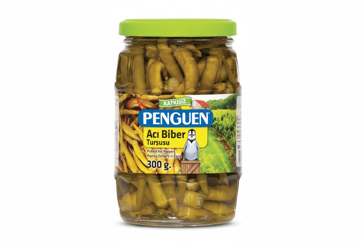 Penguen Turşu Acı Biber 300 Gr