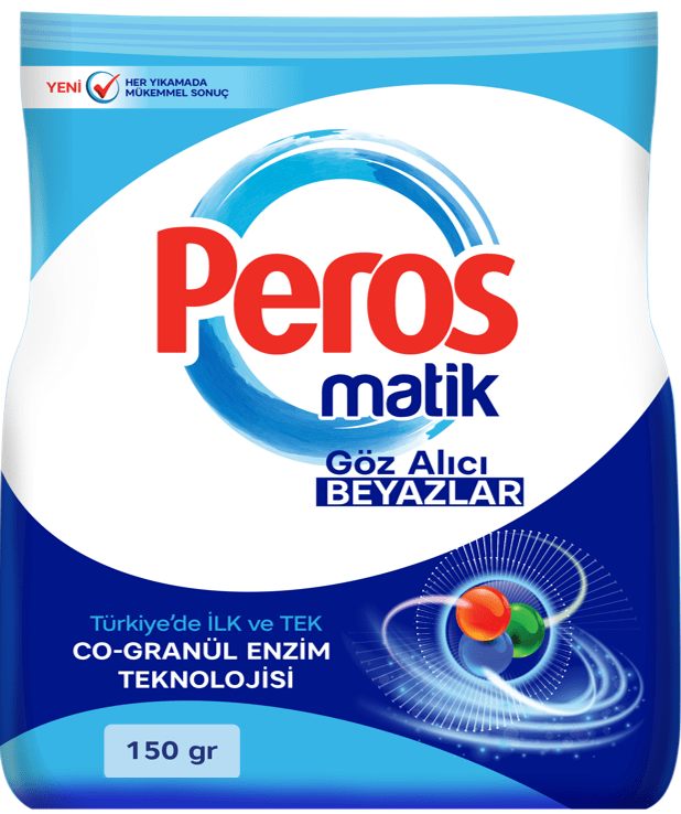 Peros Matik 8 Kg Göz Alıcı Beyazlar - Batman Sanal Market