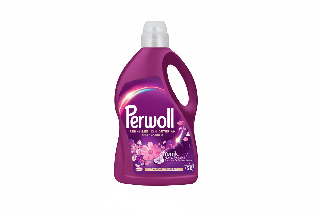 Perwoll Mor Çiçek Sıvı Çamaşır Deterjanı 2.75 L - Batman Sanal Market