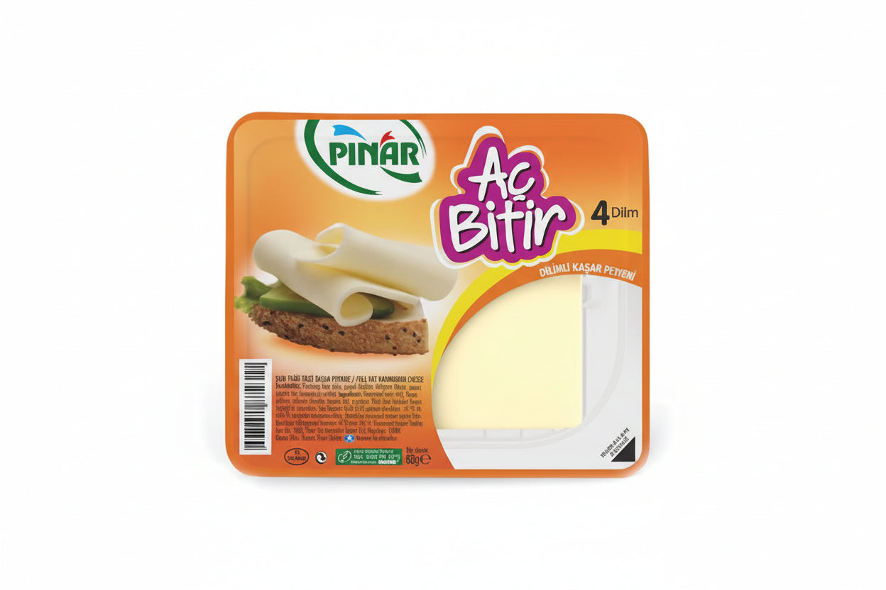 Pınar Aç Bitir Kaşar Peynir 60g