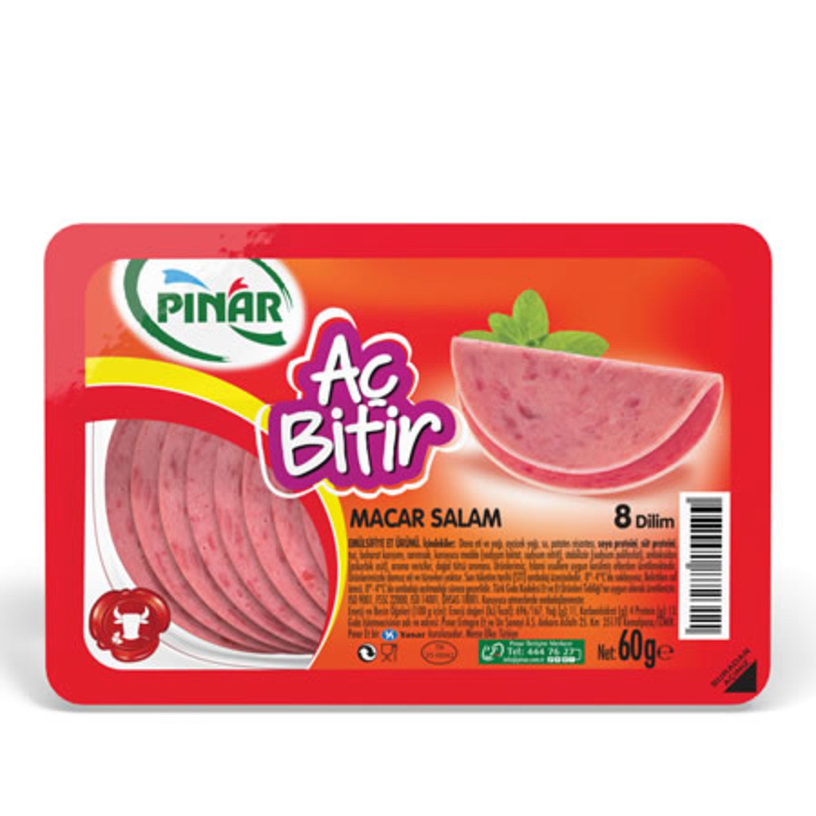 Pınar Aç Bittir Salam 60 Gr