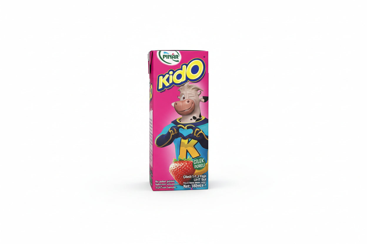 PINAR KİDO ÇİLEKLİ SÜT 180ML - Batman Sanal Market
