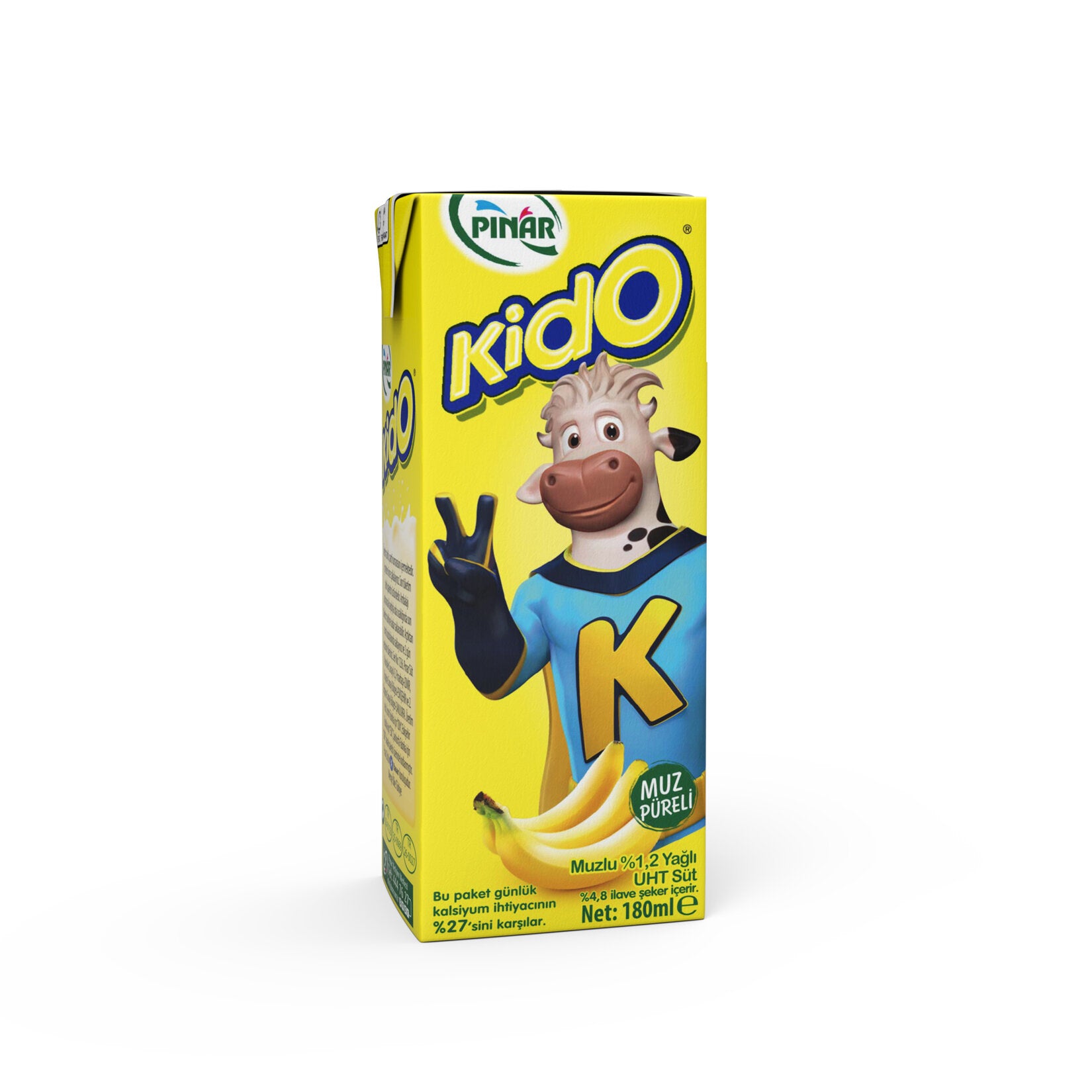 PINAR KİDO MUZLU SÜT 180ML - Batman Sanal Market