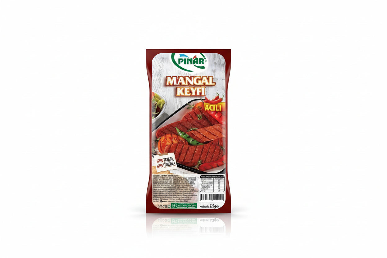 Pınar Sucuk Mangal Hindi Keyfi Acılı 225 Gr - Batman Sanal Market