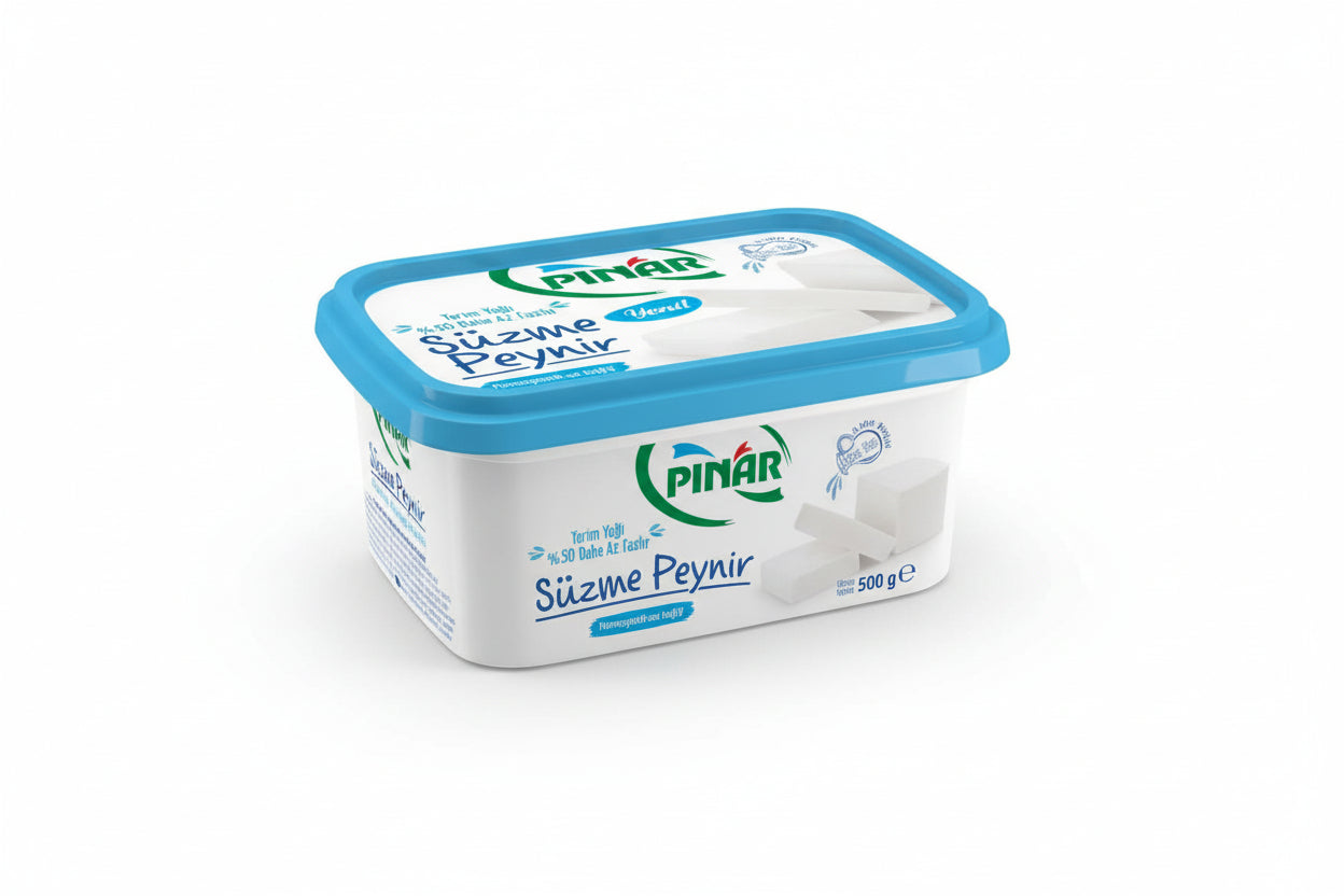 Pınar Süzme Peynir Yarım Yağlı 500g
