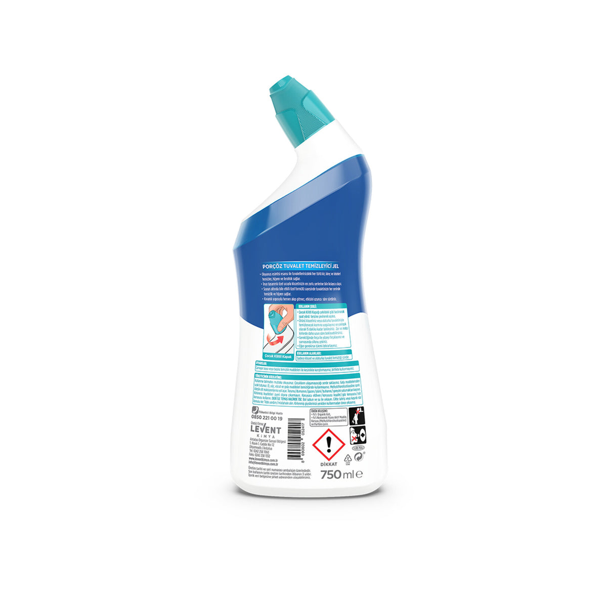 Porçöz Hijyenik Tuvalet Temizleyici Jel Çam 750 ml - Batman Sanal Market