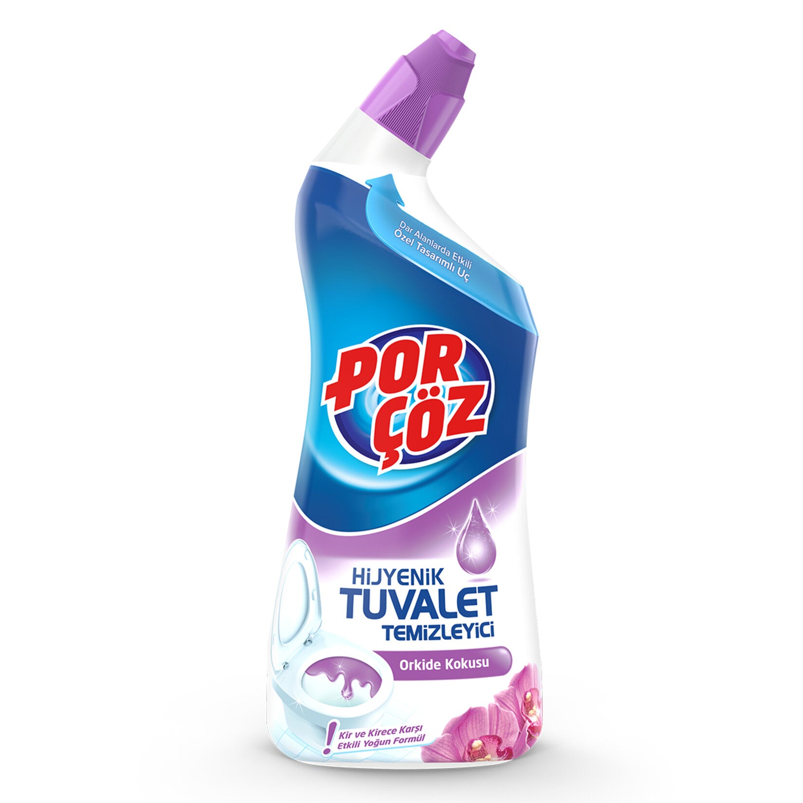Porçöz Hijyenik Tuvalet Temizleyici Jel Orkide 750 ml - Batman Sanal Market