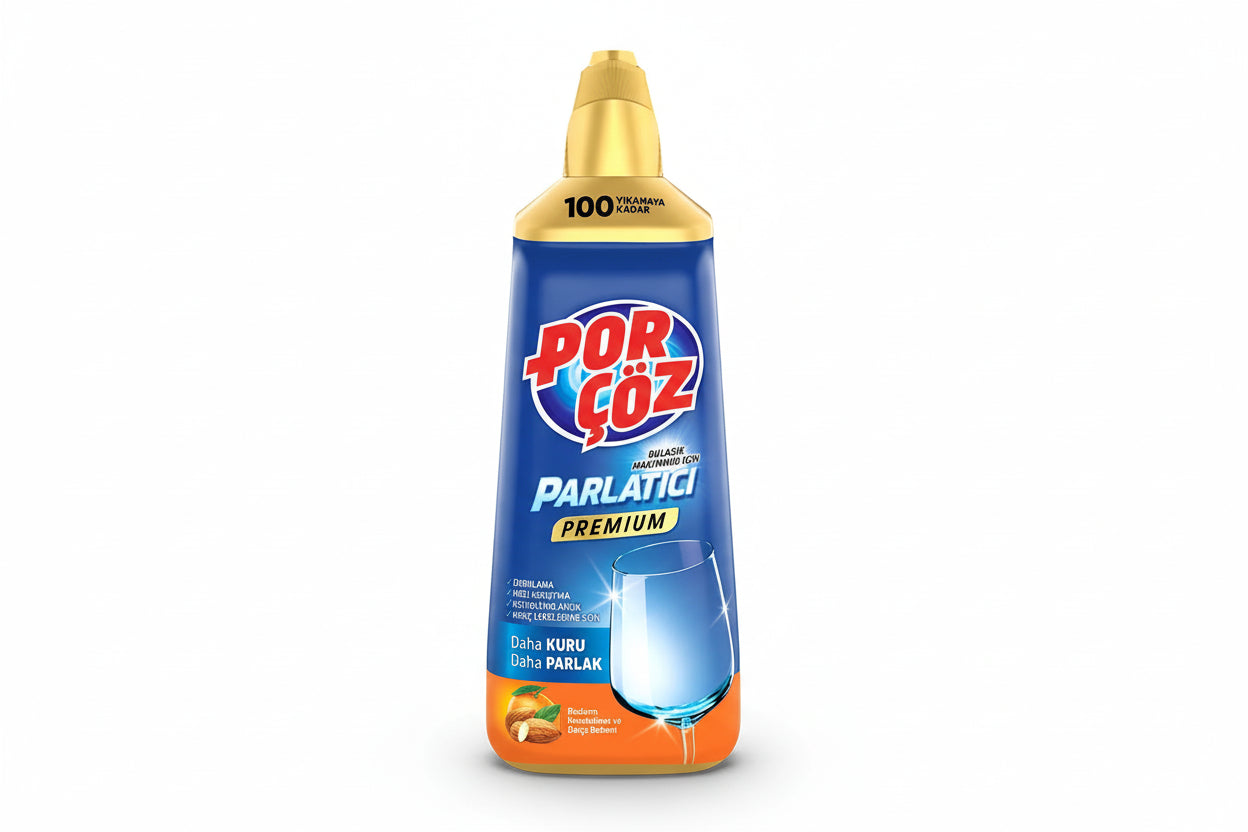 Porçöz Premium Bulaşık Makinesi Parlatıcısı 500 Ml Mandalina - Batman Sanal Market