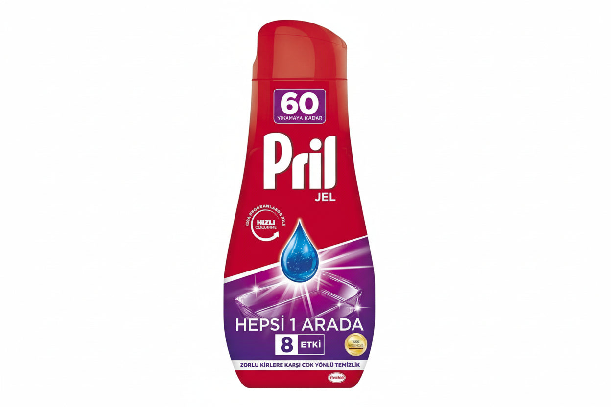 PRİL JEL HEPSİ 1 ARADA 1080 ML (60 YIKAMA) - Batman Sanal Market