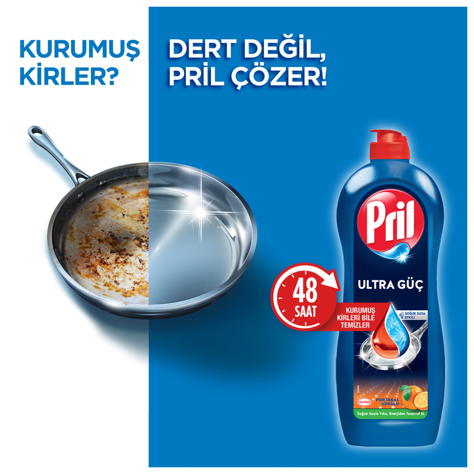 Pril Bulaşık Deterjanı 675 ml Portakal - Batman Sanal Market