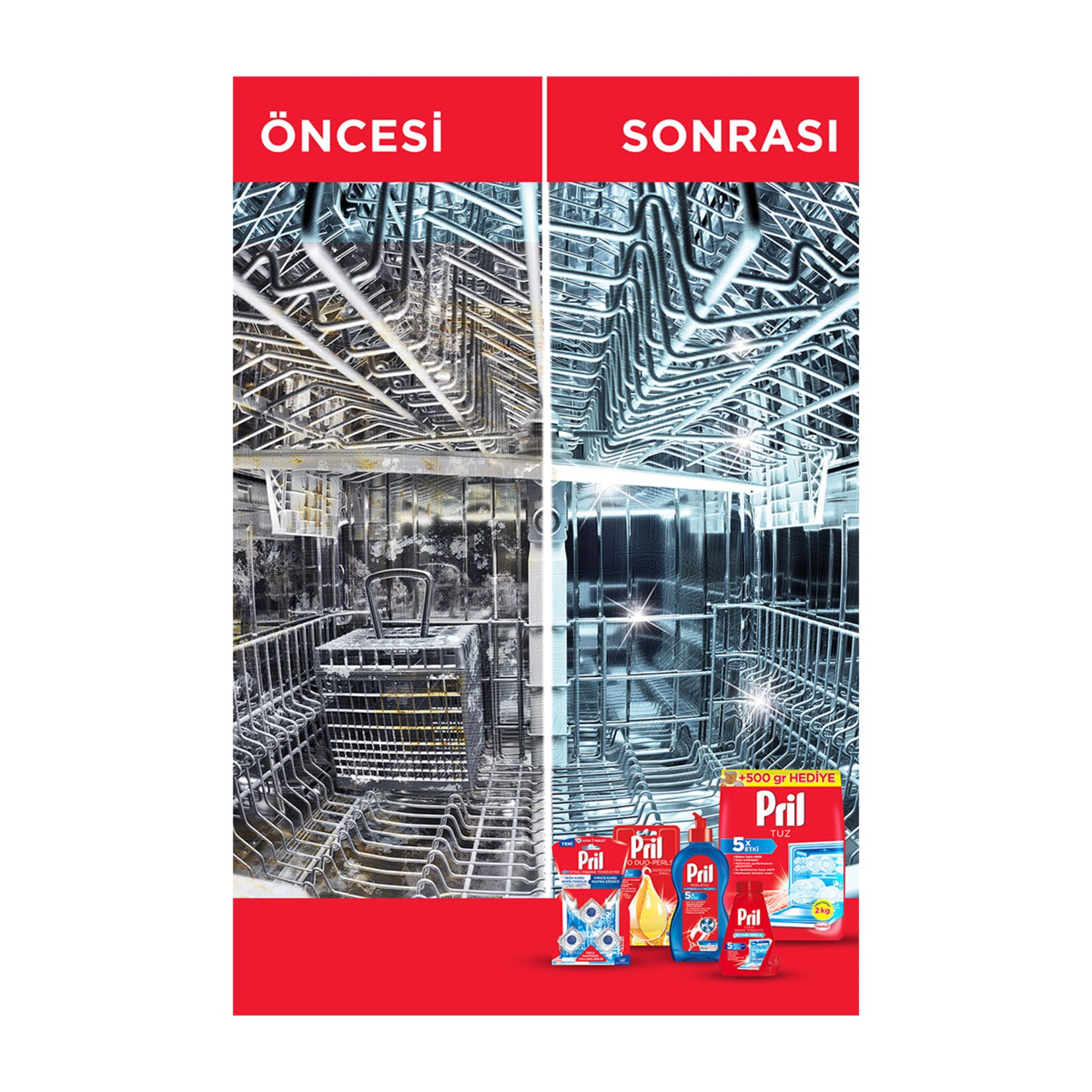 Pril Bulaşık Makinesi Temizleyicisi 250 ml - Batman Sanal Market