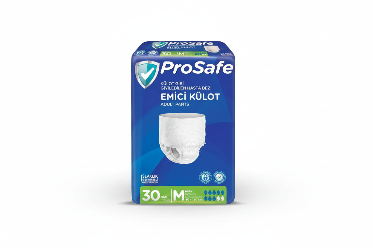 PROSAFE Hasta Bezi Emici Külot - M (30 Adet) - Batman Sanal Market