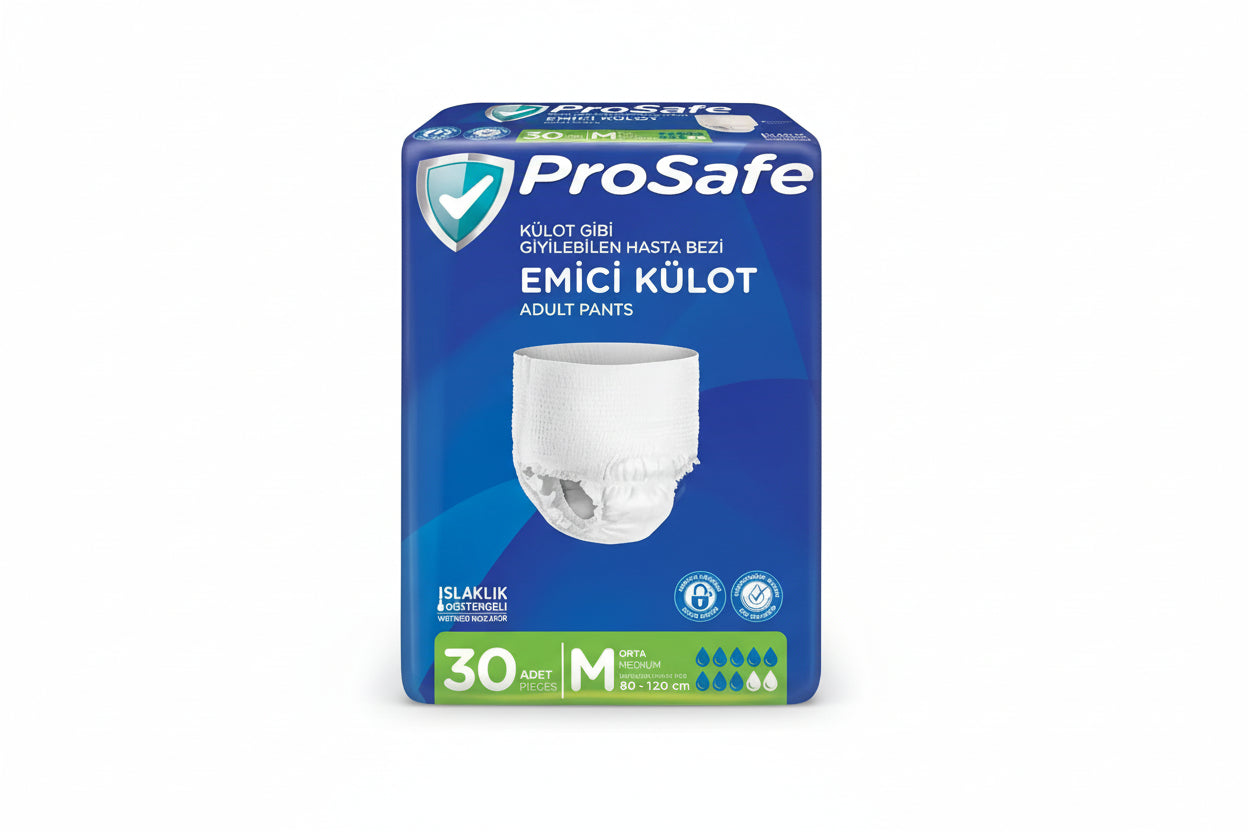 Prosafe Hasta Bezi Emici Külot - M (30 Adet)