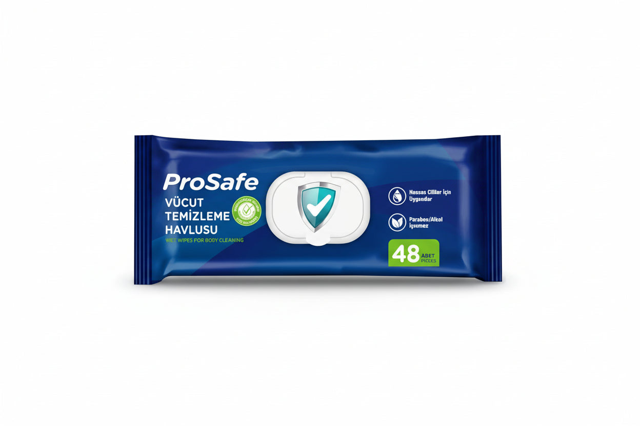 Prosafe Vücut Temizleme Havlusu 48'li
