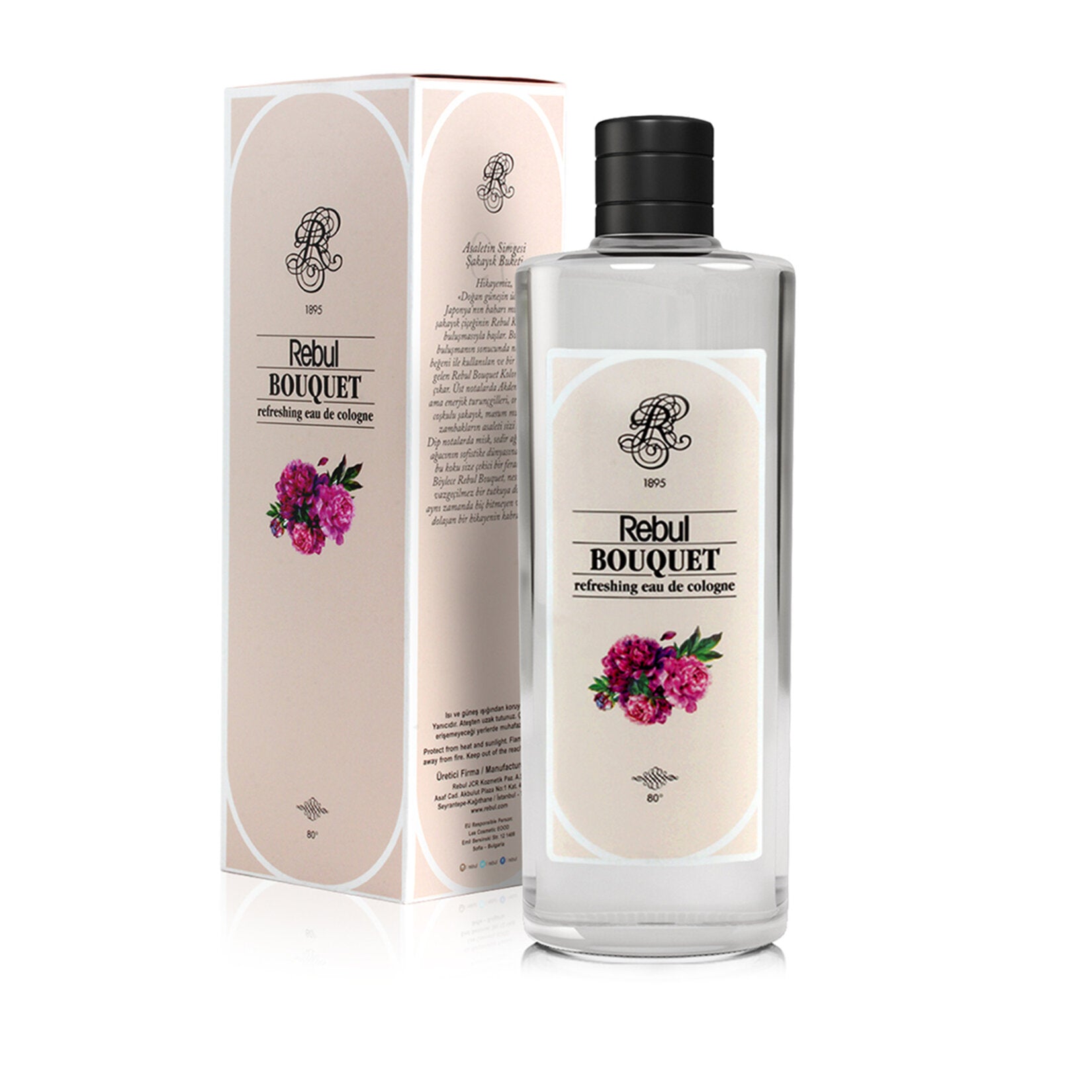 Rebul Kolonya Sprey 125 ml Bouquet (Krem) - Batman Sanal Market