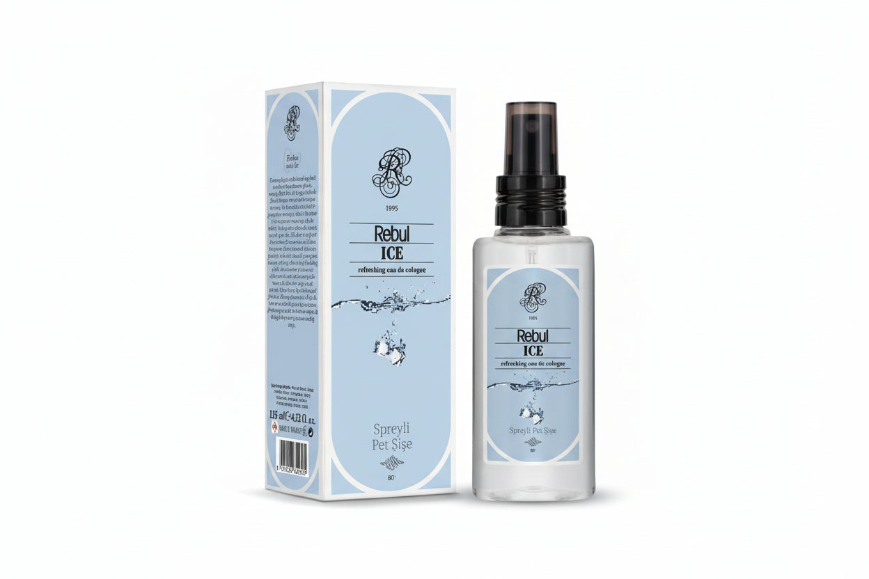 Rebul Kolonya Sprey 125 ml Ice (Buz Mavi) - Batman Sanal Market
