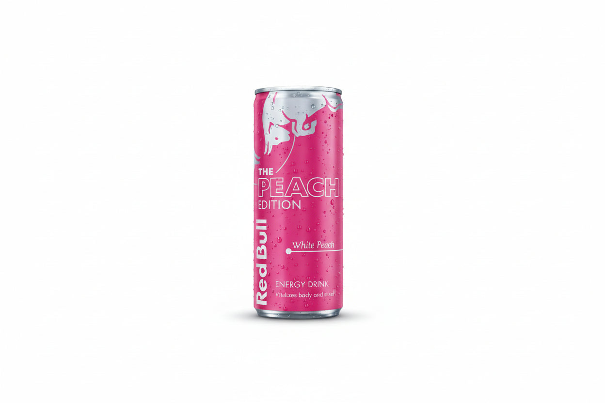 Redbull Peach White Edition 250 ml - Batman Sanal Market
