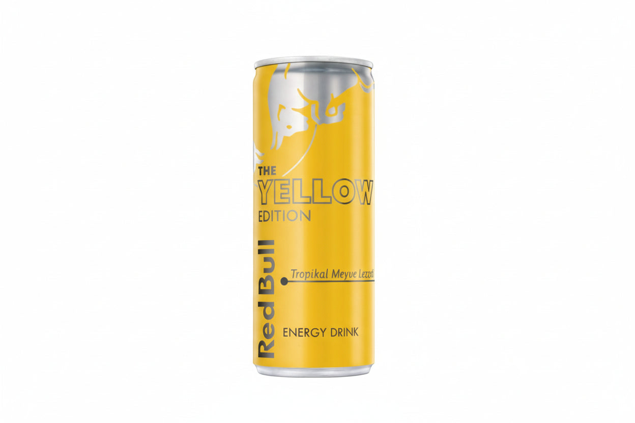 Redbull Yellow Tropikal Aromalı Enerji İçeceği 250 ml - Batman Sanal Market