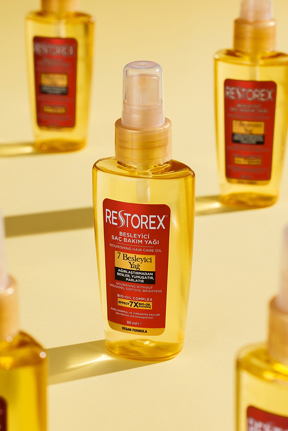 RESTOREX Saç Bakım Yağı 80 ml Tüm Saç Tipleri - Batman Sanal Market