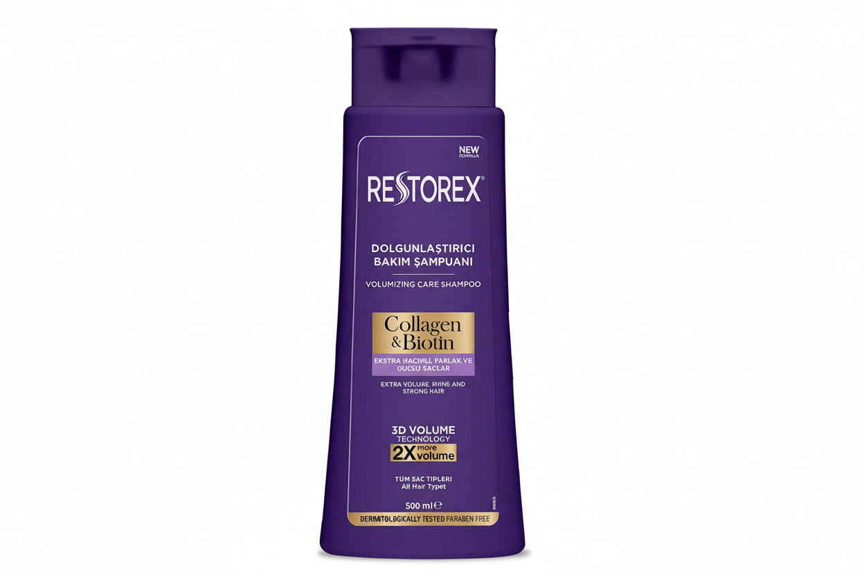 RESTOREX ŞAMPUAN DOLGUNLAŞTIRICI BAKIM 500 ML - Batman Sanal Market