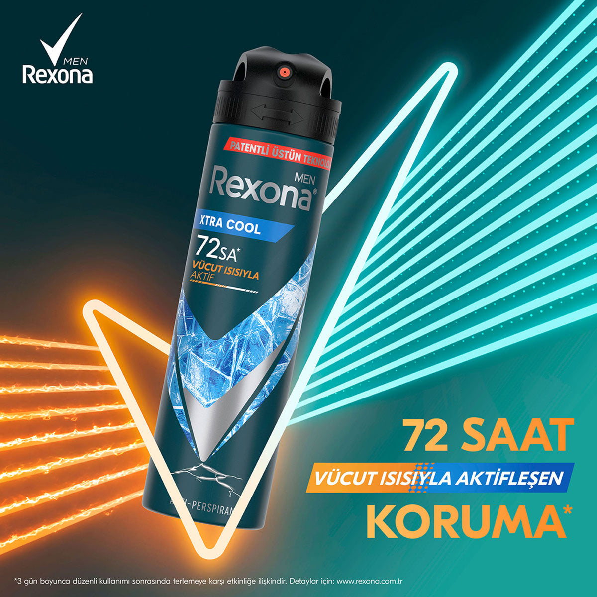 REXONA MEN DEO EXTRA COOL 150 ML - Batman Sanal Market