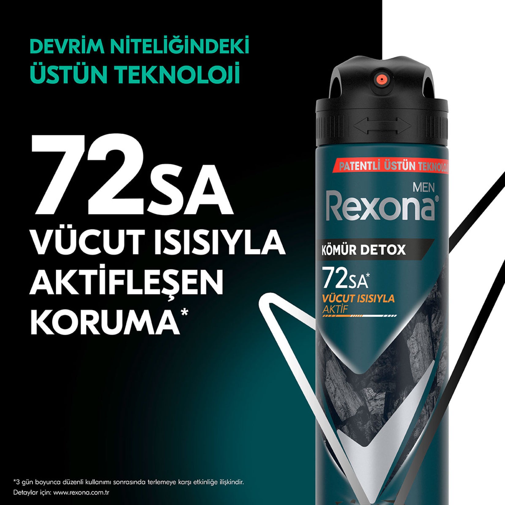 REXONA MEN DEO KÖMÜR DETOX 150 ML - Batman Sanal Market