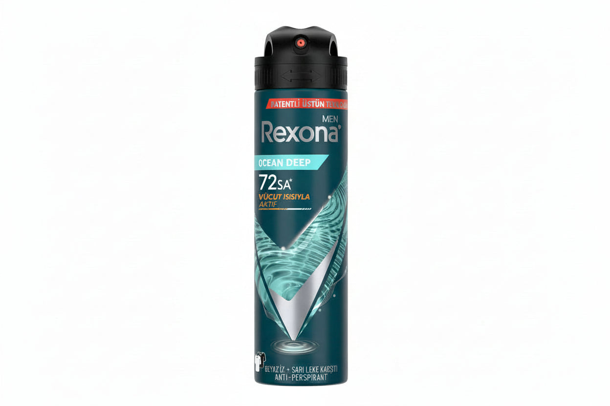 REXONA MEN DEO OCEAN DEEP 150 ML - Batman Sanal Market