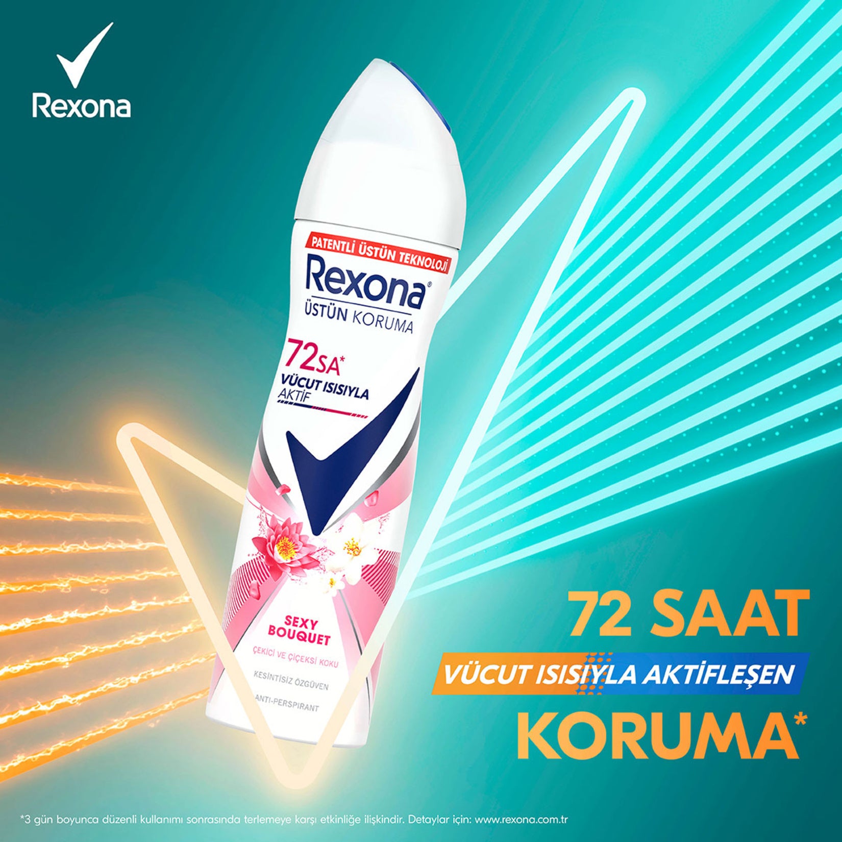 REXONA WOMEN SEXY BOUQET 150 ML - Batman Sanal Market