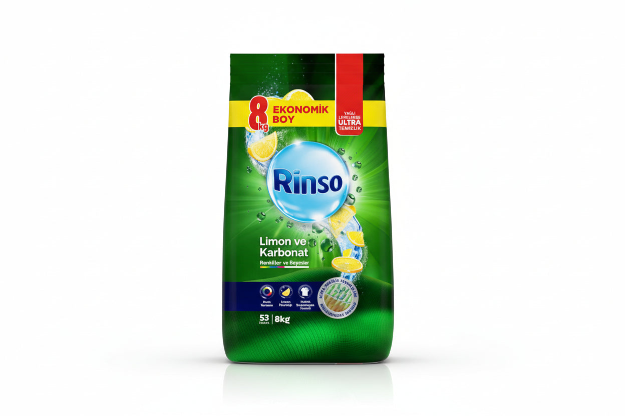 Rinso Matik Toz Deterjan 8 Kg - Batman Sanal Market