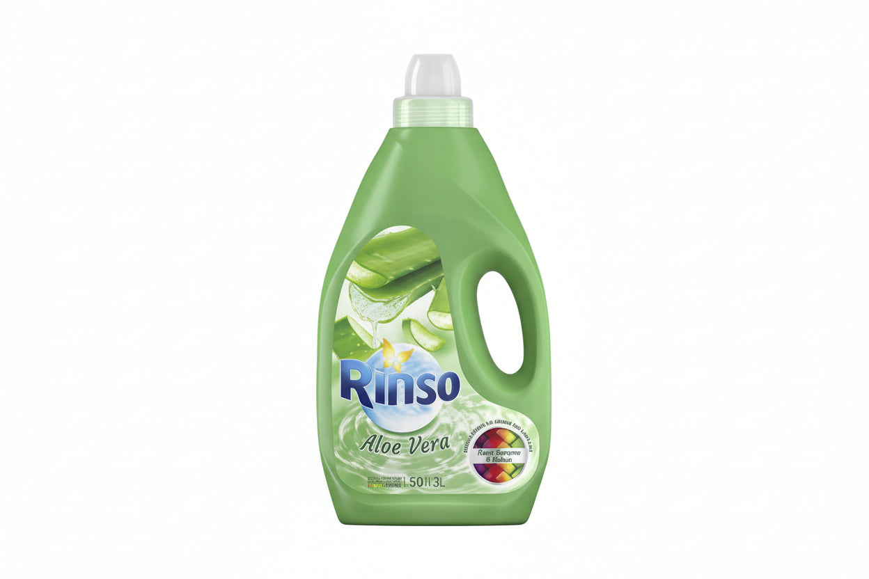 Rinso Sıvı Deterjan 3 L Aloe Vera (Yeşil) - Batman Sanal Market