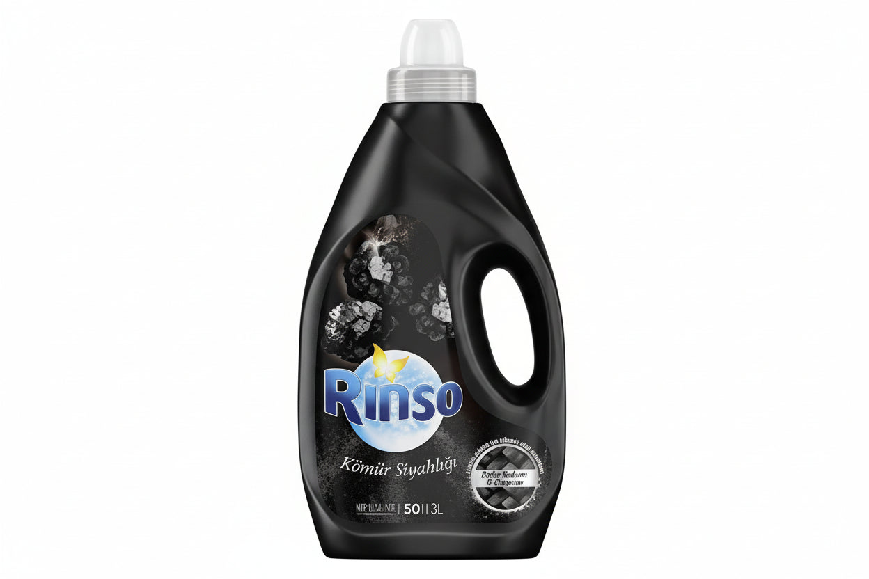 Rinso Sıvı Deterjan 3 L Kömür (Siyah) - Batman Sanal Market