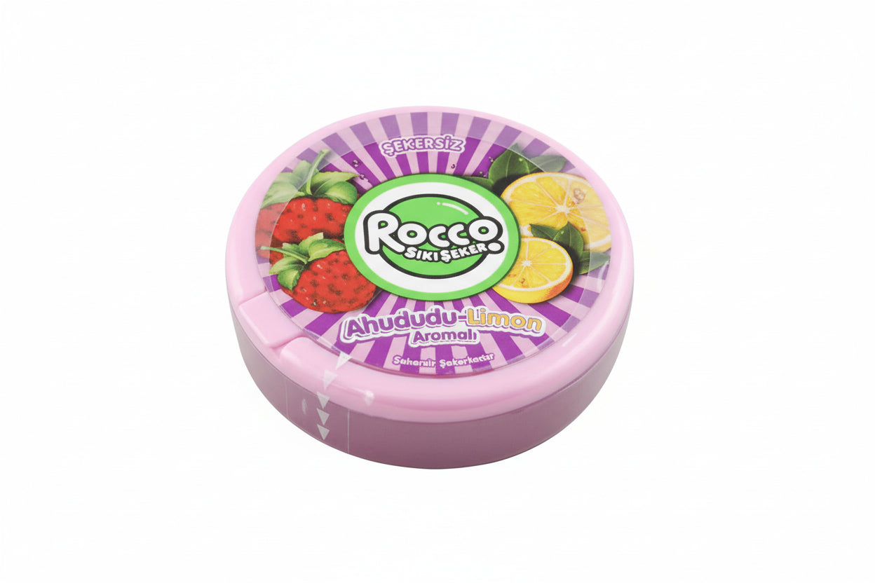 ROCCO SIKI ŞEKER AHUDUDU LİMON AROM. 15 GR - Batman Sanal Market