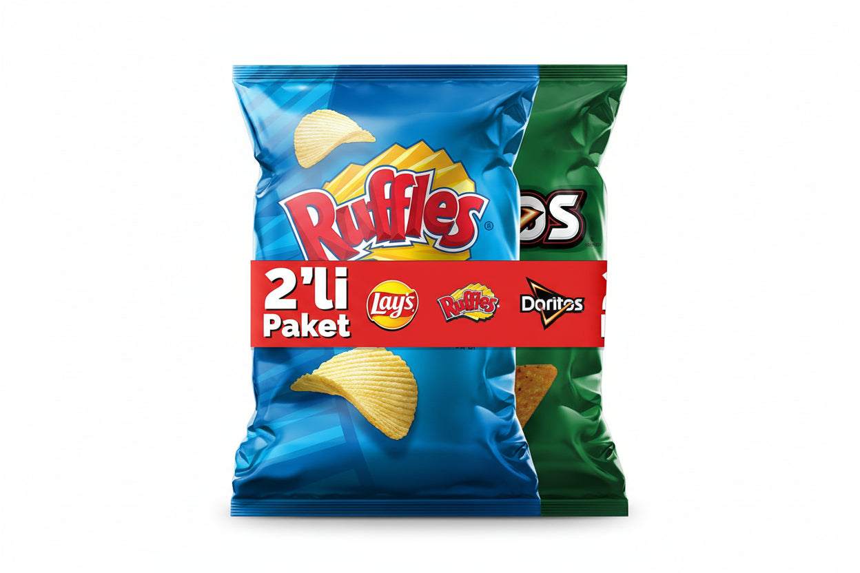 Ruffles&doritos 2'li Paket 176 Gr
