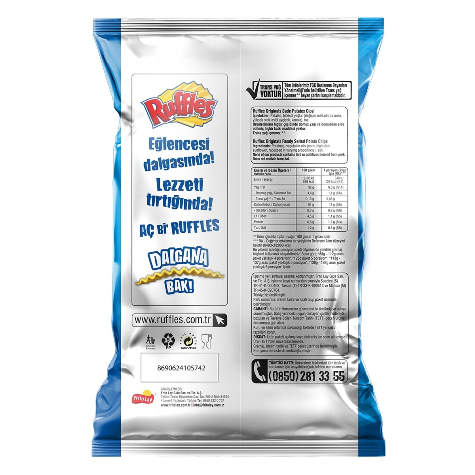 Ruffles Orıgınals 148g