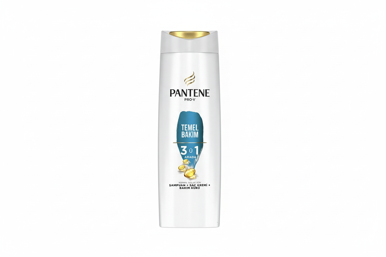Pantene Şampuan Temel Bakım 3'ü 1 Arada 400 Ml