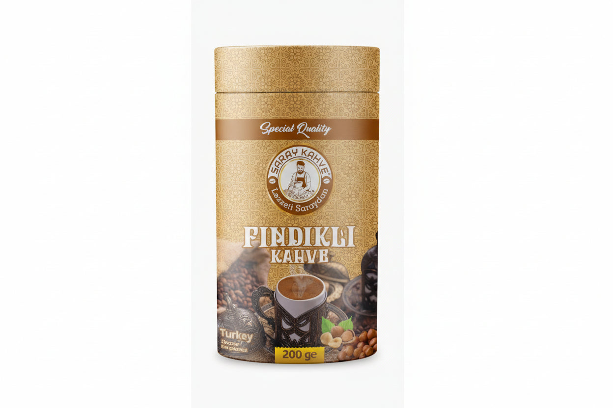 Saray Fındıklı Kahve Silindir 250gr