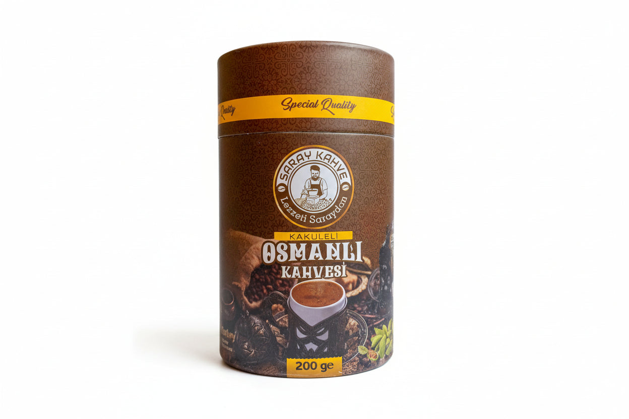 Saray Kakuleli Osmanlı Kahvesi Silindir 200 Gr