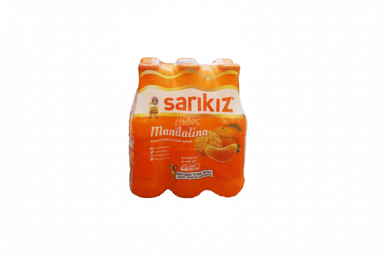 Sarıkız Mandalina Soda 6 Lı