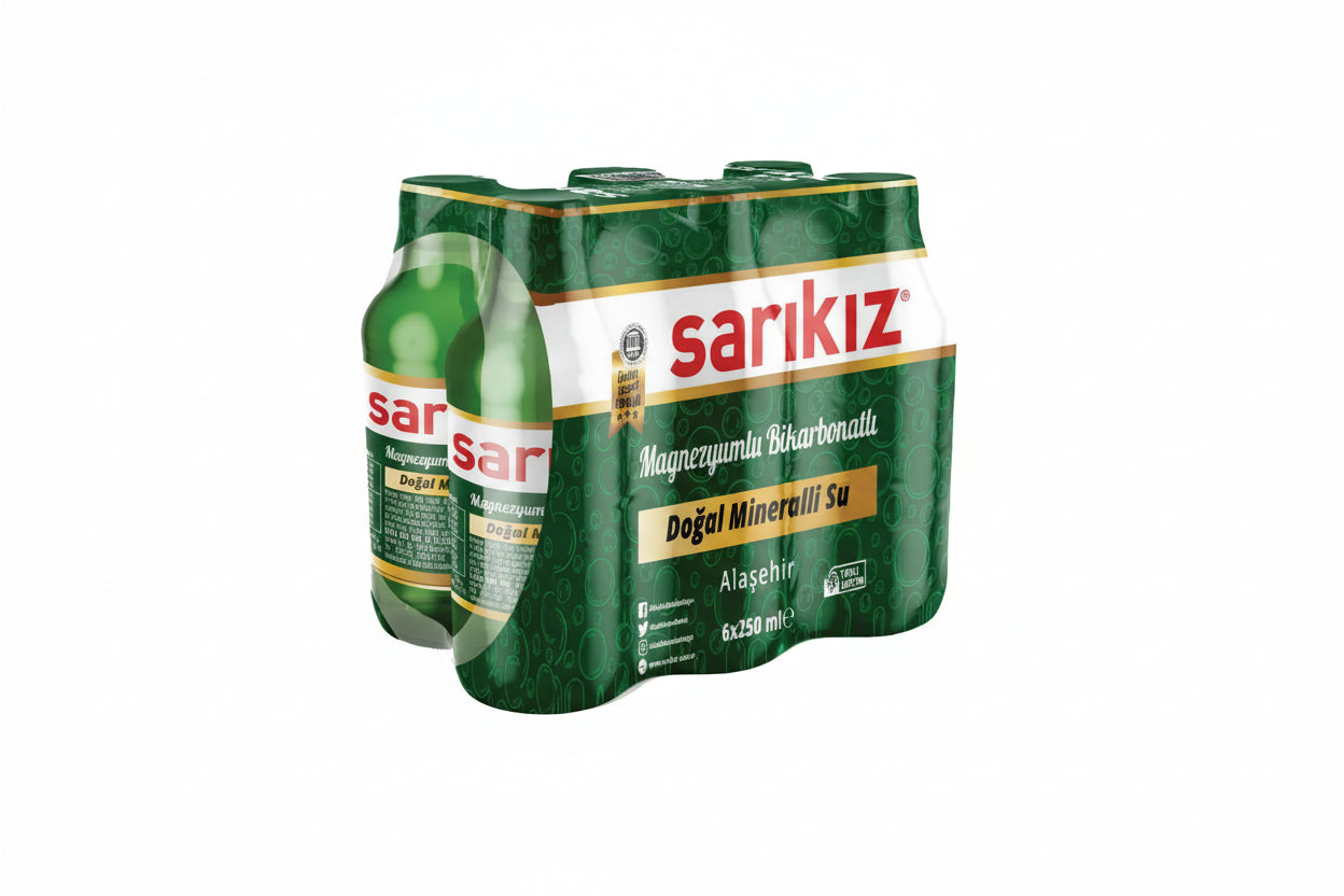Sarıkız Sade Soda 6lı