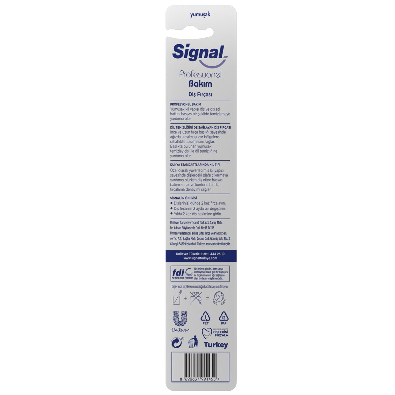 Signal Proffesional Diş Fırçası - Batman Sanal Market