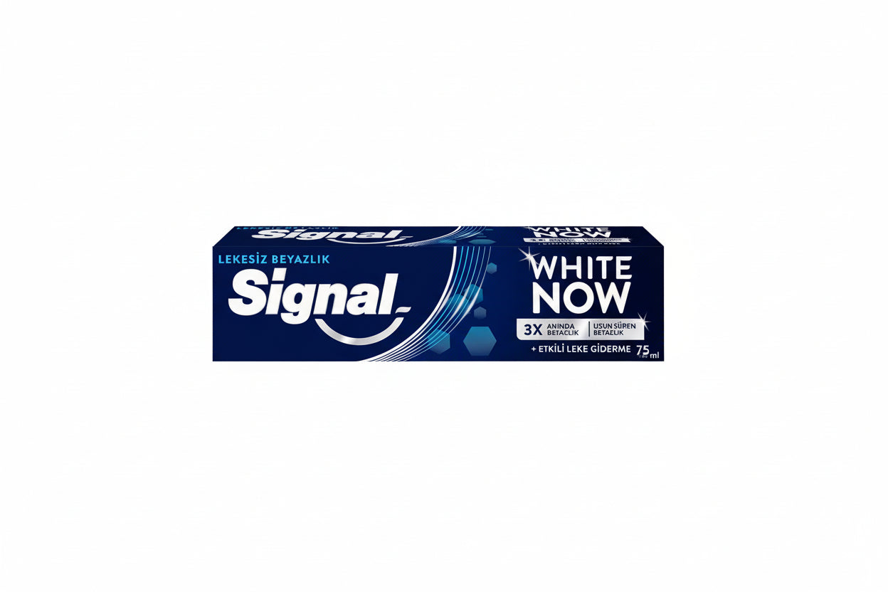 Signal White Now Diş Macunu 75ml Lekesiz Beyazlık - Batman Sanal Market