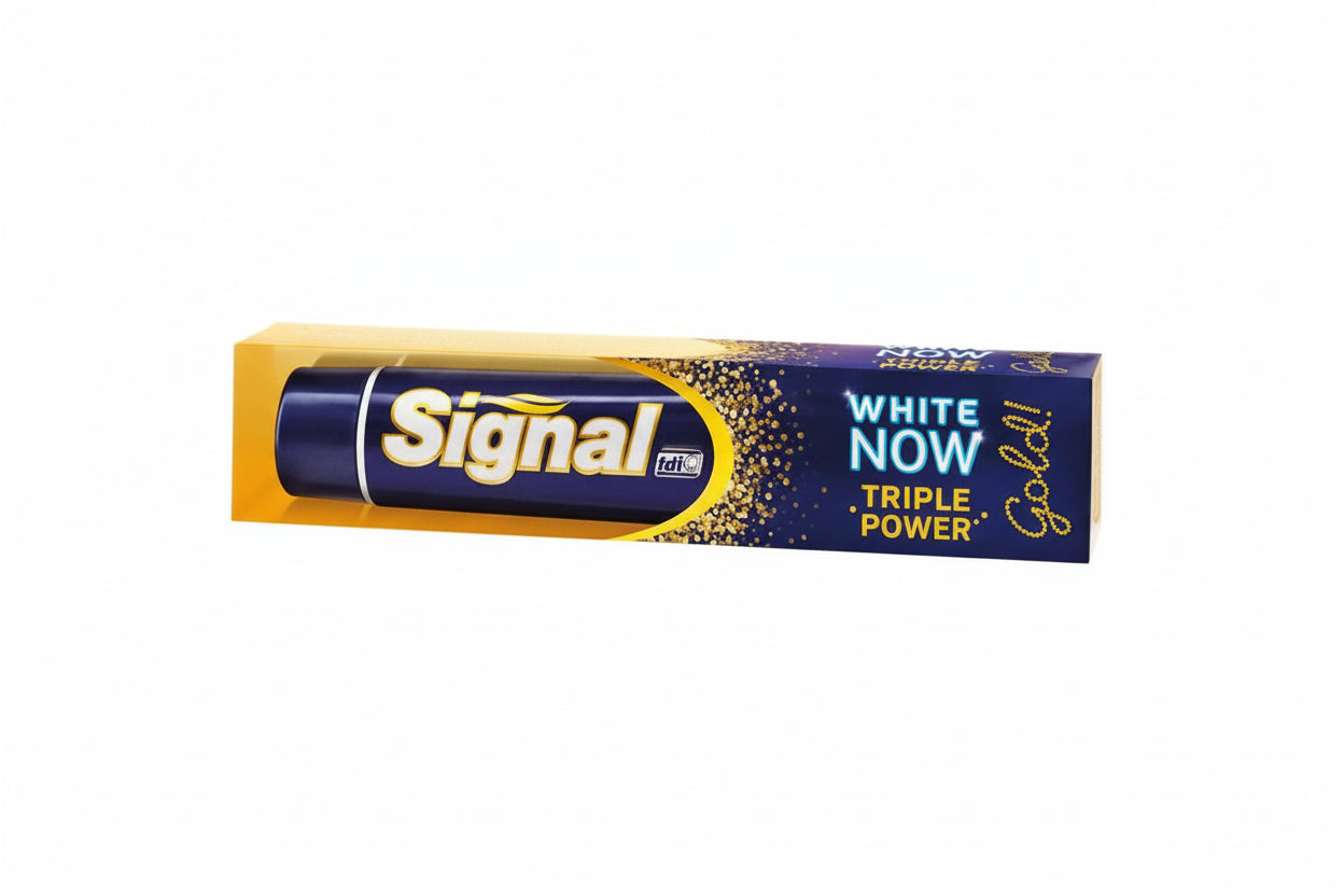 SIGNAL White Now Gold Diş Macunu 75 ml - Batman Sanal Market