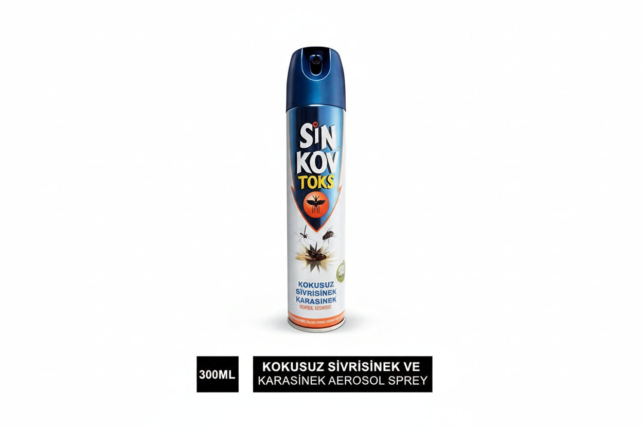 Sinkov Toks Sineklik İlacı Kokusuz 300 Ml